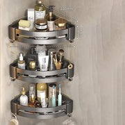 adhesive bathroom shampoo holder, view 6 - MRSLM