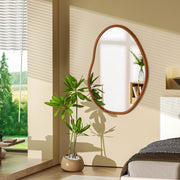 Mid century asymmetrical wall mirror, view 4 - MRSLM