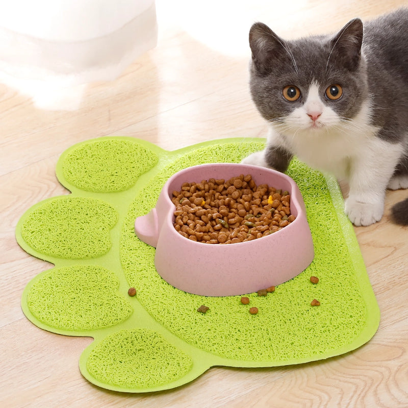 Tapete antiderrapante para animais de estimação, tanto para cães quanto para gatos.
