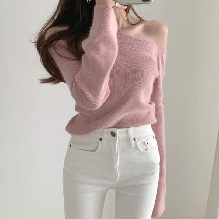 Elegant And Slim Skinny Long Sleeve Sweater