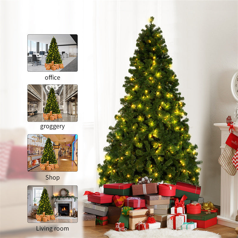 Artificial Christmas Tree PVC Luxury Encryption Christmas Supplies Holiday Home Party Mall Floor Decoration