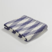 pixel style plaid cotton throw blanket, view 2 - MRSLM