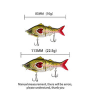 Sinking swimbait lure, view 12 - MRSLM
