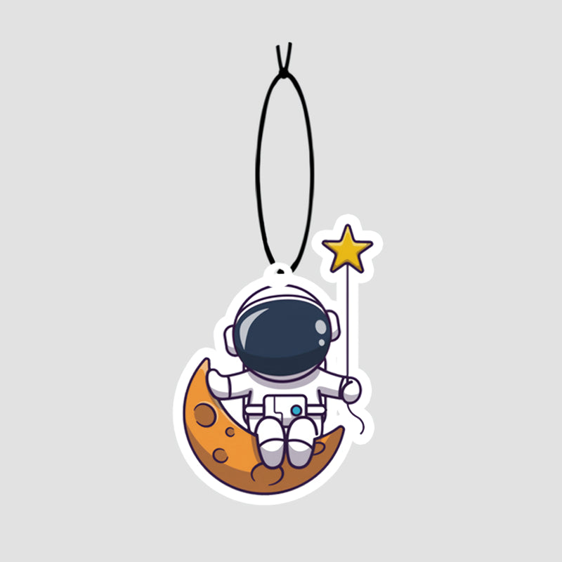 astronaut car air freshener, view 5 - MRSLM