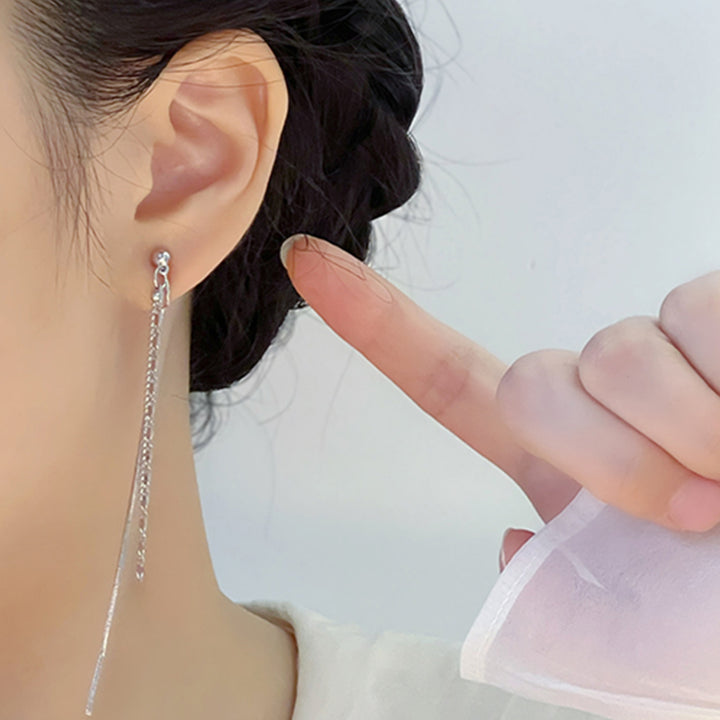 Women's Temperament Fashion Long Tassel Earrings