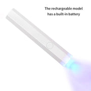 mini UV LED nail dryer, view 3 - MRSLM
