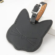 cartoon cat luggage tag, view 10 - MRSLM