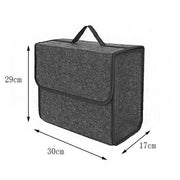 Folding car trunk organizer, view 3 - MRSLM