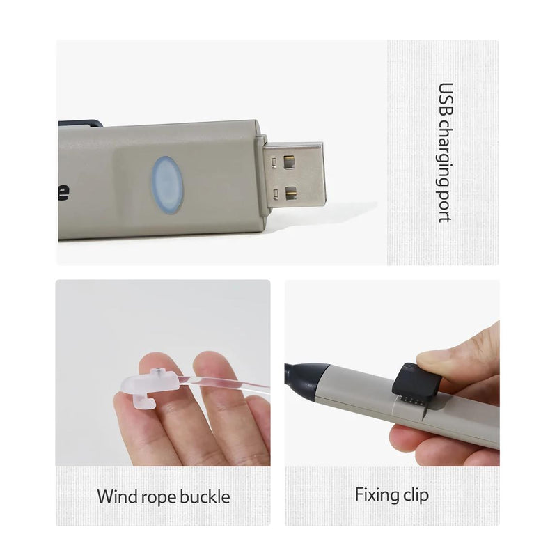 Wasserdichte USB-Seilleuchte für Outdoor-Camping