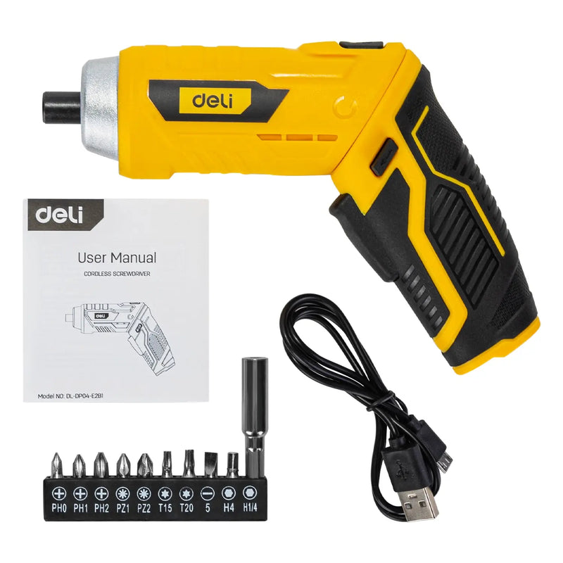 cordless electric screwdriver, view 7 - MRSLM