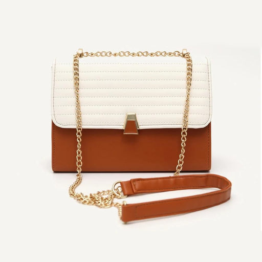 color block quilted shoulder bag - MRSLM