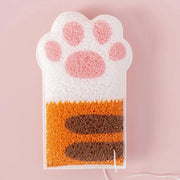 cat paw bath sponge, view 3 - MRSLM