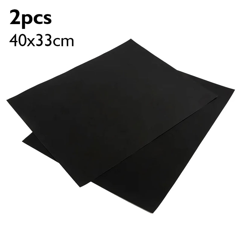 reusable non-stick BBQ grill mat, view 3 - MRSLM