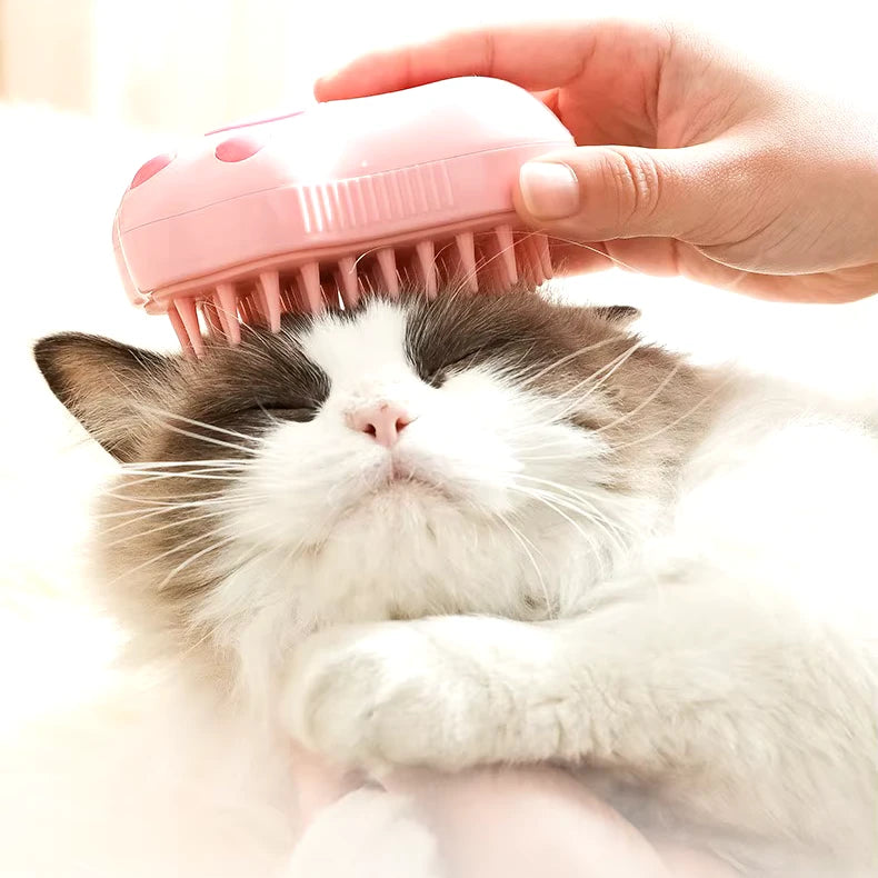 3-in-1 electric cat and dog grooming brush, view 6 - MRSLM