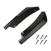 universal car bumper lip spoiler carbon fiber look, view 3 - MRSLM