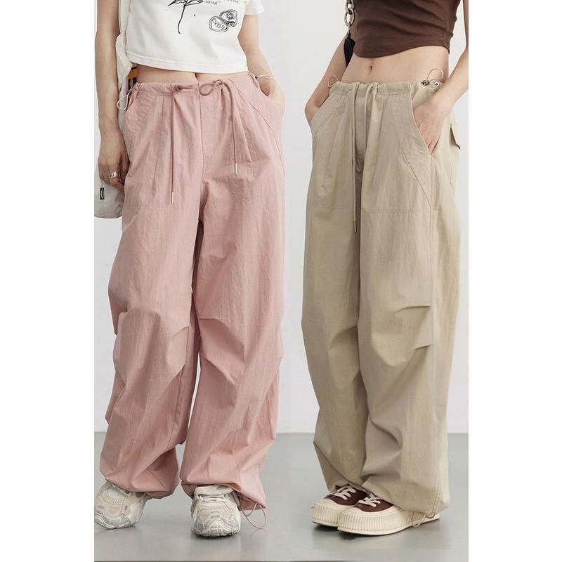 Damen-Hip-Hop-Hose mit weitem Bein