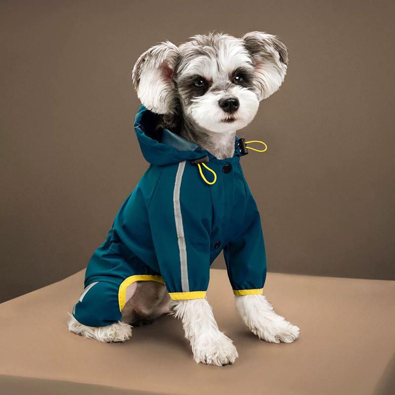 Capa de chuva impermeável para animais de estimação