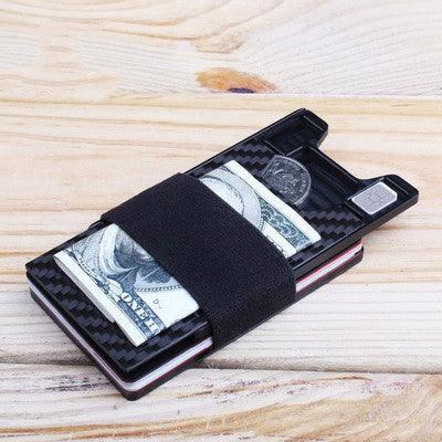 Slim front pocket wallet, view 3 - MRSLM