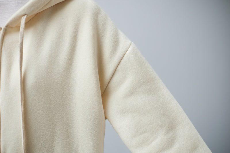 Women's Plus Size Thickened Fleece Hooded Sweater Coat