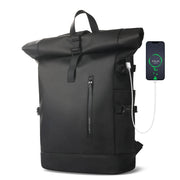 expandable roll-top laptop backpack, view 2 - MRSLM
