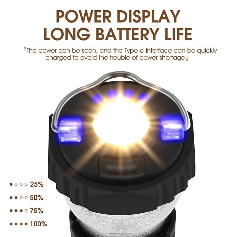 3-in-1 LED camping light, view 5 - MRSLM