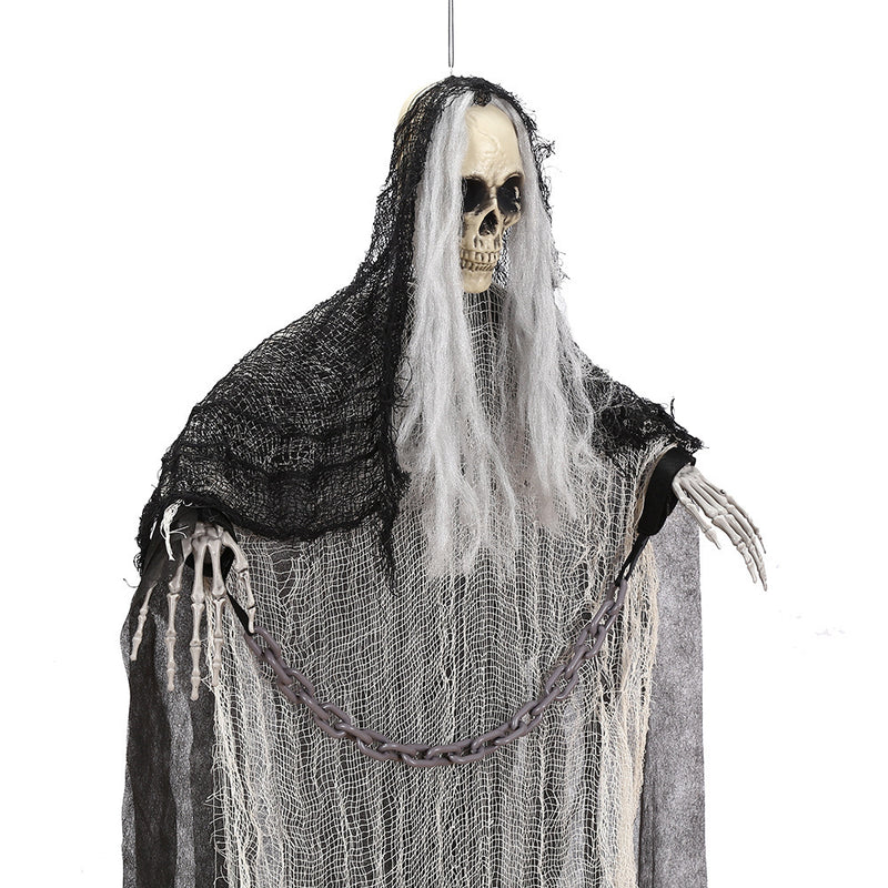 Halloween-Dekoration, dreiteiliges Set zum Aufhängen von Geistern, Partyzubehör