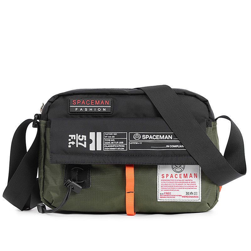 Inclined shoulder bag