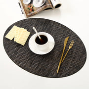 japanese style oval table mat, view 3 - MRSLM