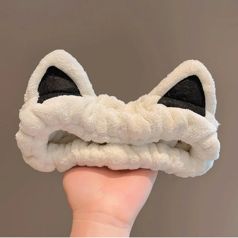 cat ear plush headband, view 9 - MRSLM