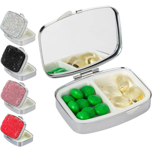crystal diamond travel pill organizer - MRSLM