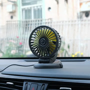 Multi-angle rotatable car cooling fan, view 9 - MRSLM