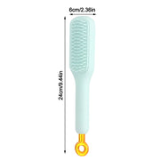 self-cleaning massage hair brush, view 12 - MRSLM