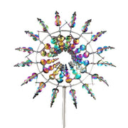 metal garden windmill decoration, view 5 - MRSLM