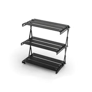 solid wood collapsible multifunction shelf, view 2 - MRSLM
