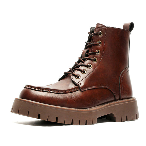 handmade leather ankle boots, view 2 - MRSLM