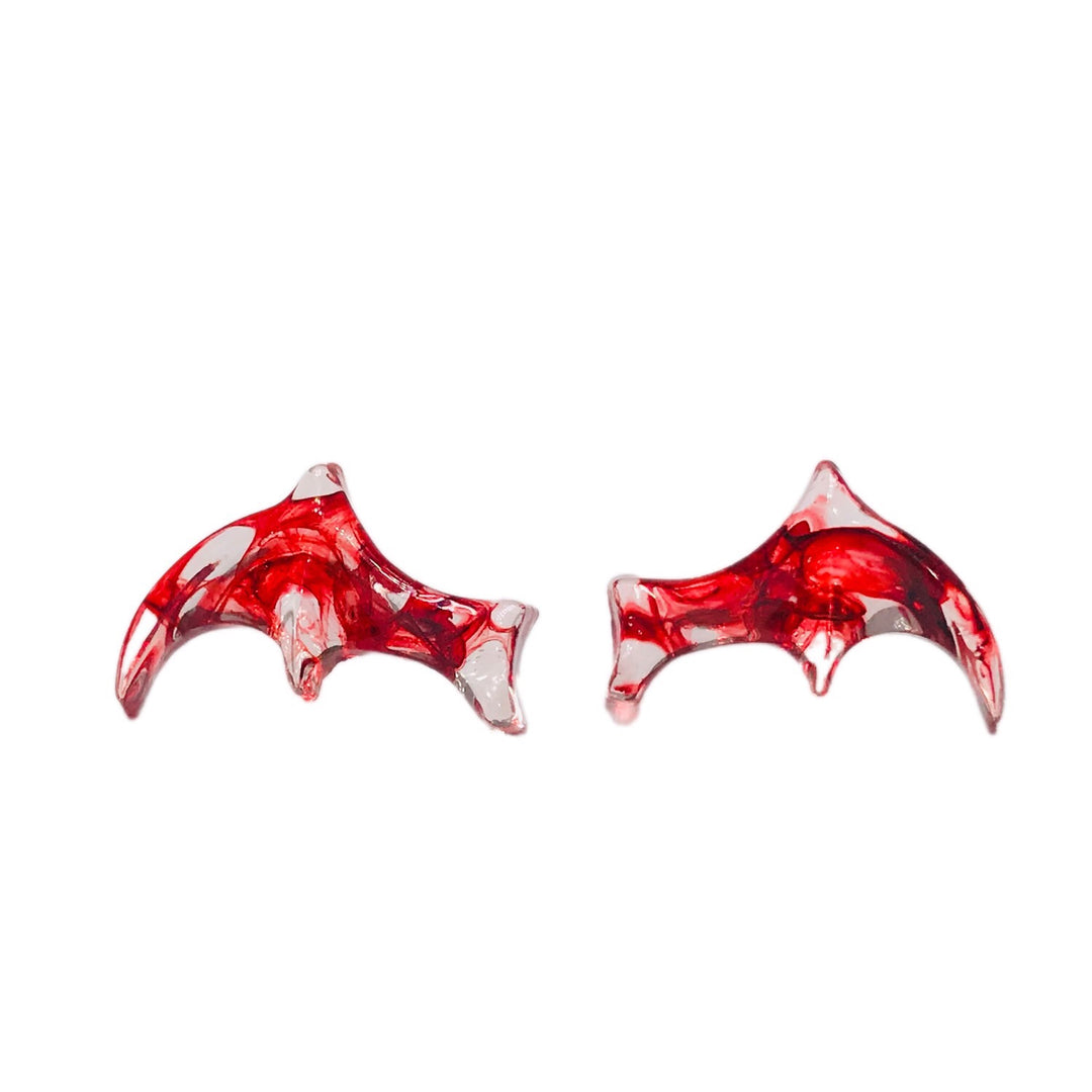 Meow Can Original Design Handmade Twilight Wings Little Devil Wings Ear Studs