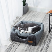 semi-enclosed cat bed, view 5 - MRSLM