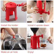 upside down soda dispenser, view 4 - MRSLM