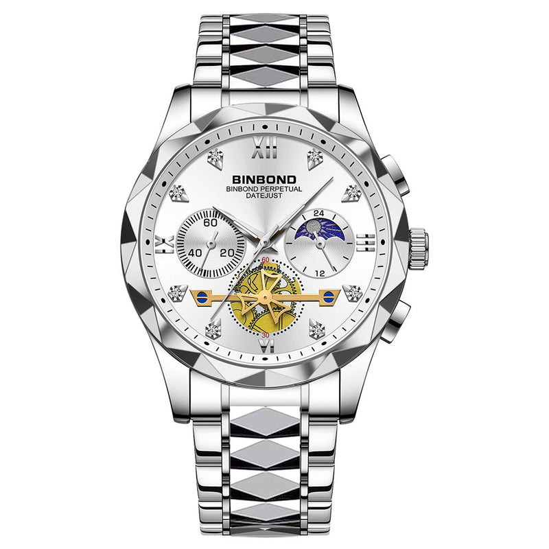 Men's casual quartz watch, view 3 - MRSLM