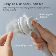 dual head electric pet brush, view 6 - MRSLM