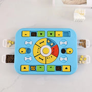 interactive dog puzzle toy slow feeder, view 6 - MRSLM
