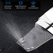 Ultrasonic facial scrubber spatula, view 4 - MRSLM