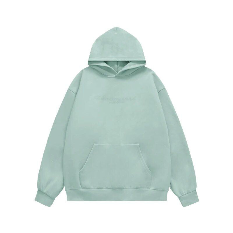 unisex oversized fleece hoodie, view 2 - MRSLM