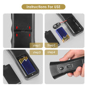 ultrasonic dog repeller with led flashlight, view 6 - MRSLM