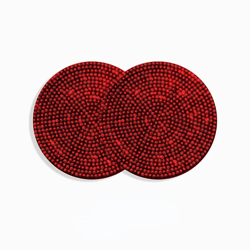bling car cup holder coasters, view 7 - MRSLM