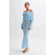 strapless hollow out maxi dress, view 22 - MRSLM