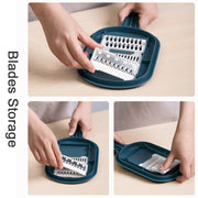 multifunction vegetable cutter with drain basket, view 7 - MRSLM