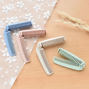 folding anti-static hair brush and comb, view 4 - MRSLM