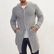 mid-length pocket cardigan sweater coat - MRSLM