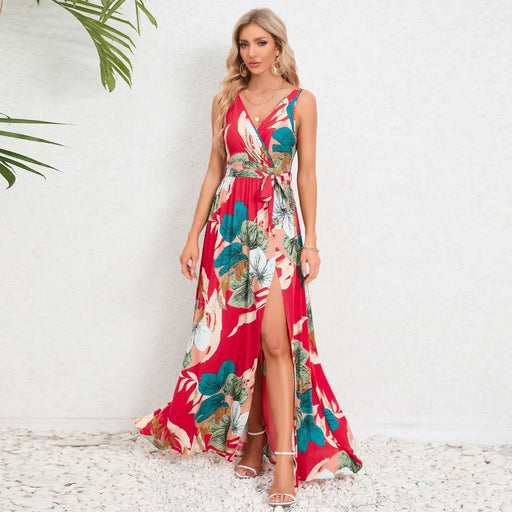 Paisley maxi dress, view 2 - MRSLM